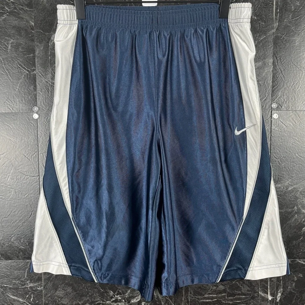 Nike Boy's Navy Running Shorts Youth Large